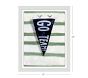 Jordan Connelly Go Team Flag Framed Wall Art