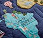 World Map Quilt &amp; Shams