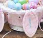 Gingham Bunny Face Easter Basket Liners