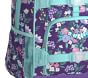 Mackenzie Purple Flower Bouquet Backpack