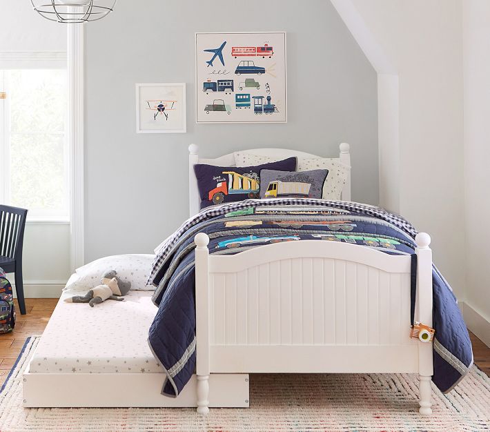 Pottery barn kids bed orders with trundle