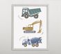 Minted® Tons of Trucks Wall Art by Alice Nelen