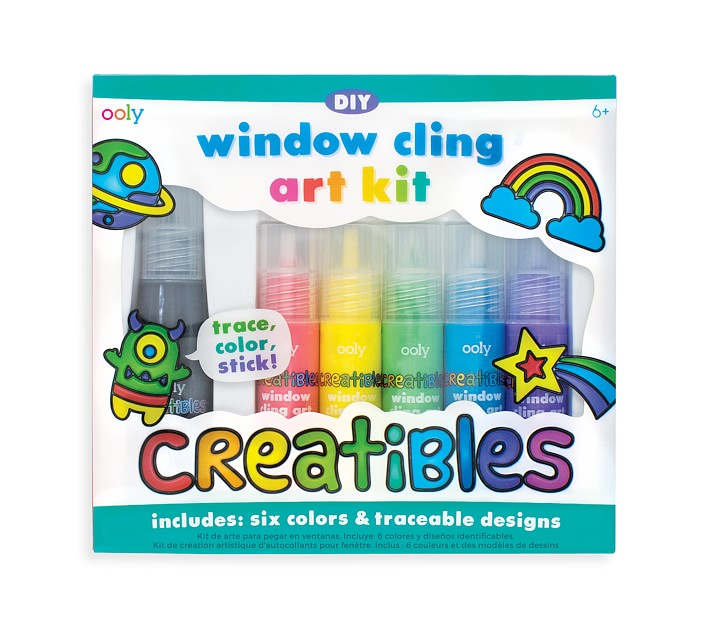 DIY Window Cling Art Kit