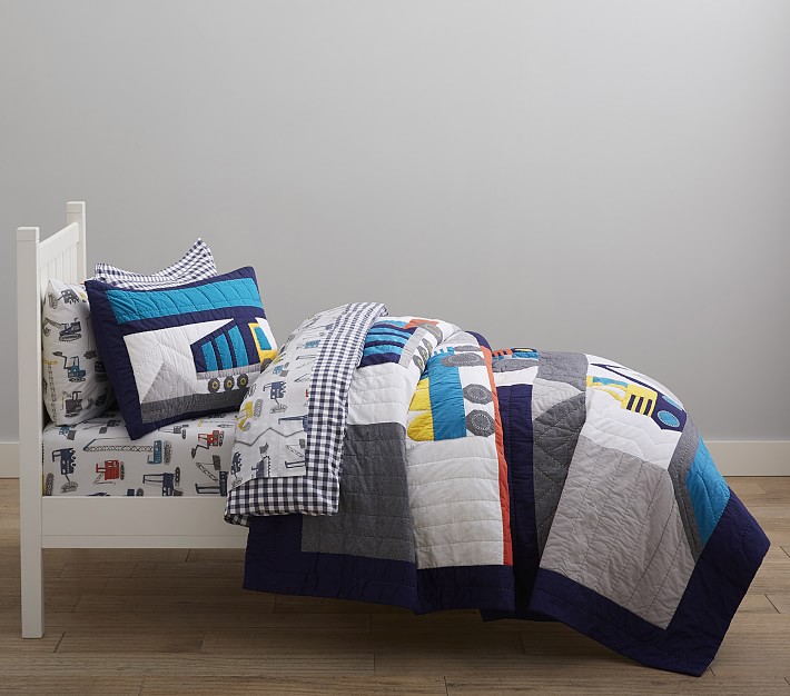 Jax Construction Kids Bedding Pottery Barn Kids