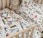 Rifle Paper Co. Globe Trotter Organic Crib Fitted Sheet