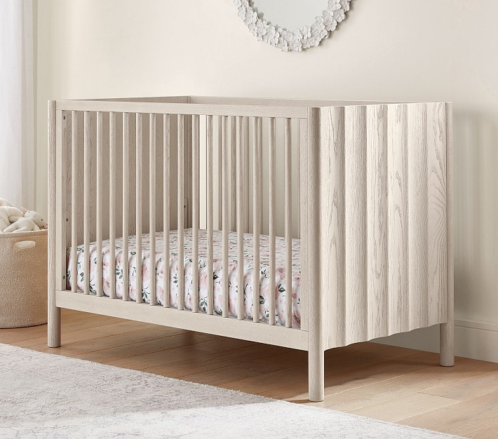 Scalloped Convertible Crib