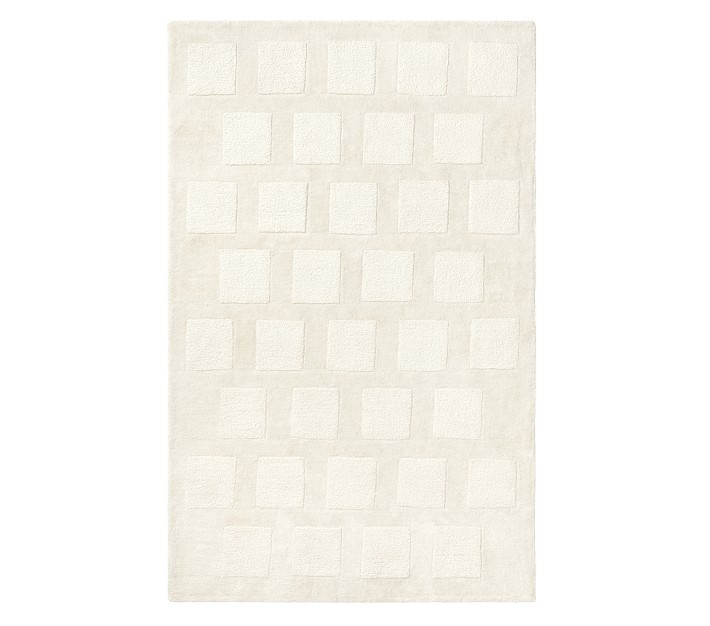 west elm x pbk Geometric Squares Rug