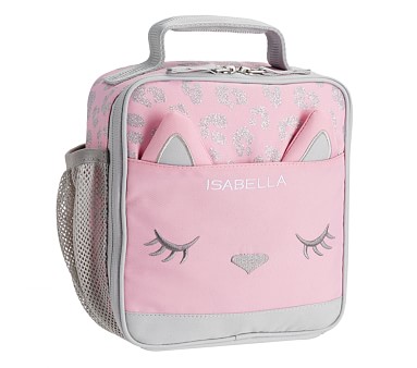 Pottery Barn Kids cat backpack and 2024 lunch box