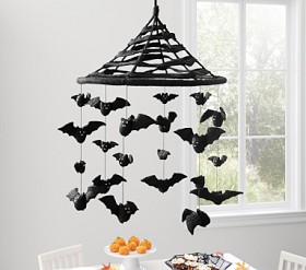 Flying Bats Felted Mobile | Pottery Barn Kids