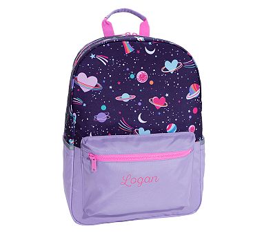 Astor Rainbow Heart Galaxy Backpacks | Pottery Barn Kids