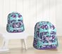 Mackenzie Purple Flower Bouquet Backpack