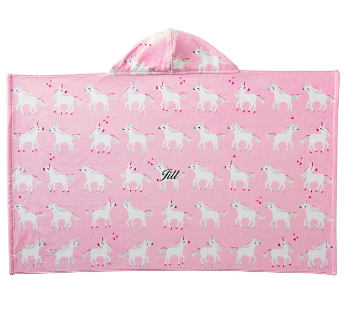 Unicorn Kid Hooded Towel