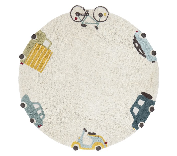 Lorena&#160;Canals&#160;Wheels Washable Rug