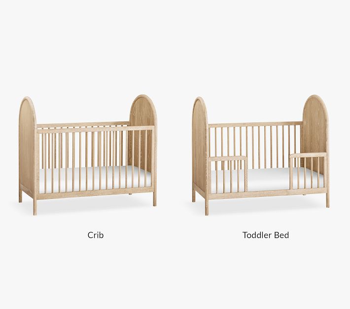 west elm x pbk Vivienne 2 in 1 Crib Pottery Barn Kids