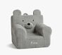 Kids Anywhere Chair&#174;, Gray Sherpa Bear Slipcover Only