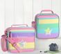 Fairfax Pastel Pink Rainbow Stripe Lunch Boxes