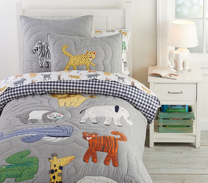 Silly Safari Quilt &amp; Shams