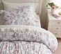 LoveShackFancy Lavender Damask Floral Comforter & Shams | Pottery Barn Kids