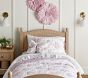 Floral Hearts Reversible Coverlet