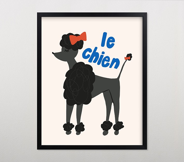 Minted&#174; French Dog Wall Art by Morgan Kendall