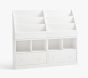 Cameron 2 x 2 Bookrack &amp; Cubby Drawer Base Wall System