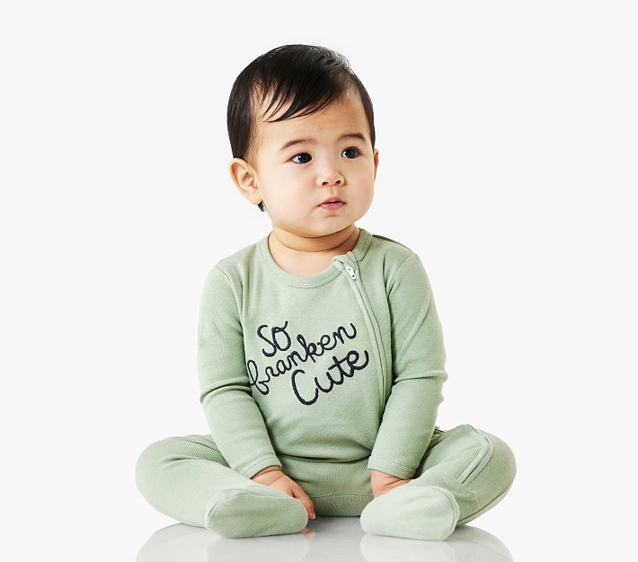 So Franken Cute Organic Cotton Baby Pajama Pottery Barn Kids