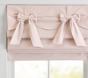 Evelyn Bow Valance Cordless Blackout Roman Shade