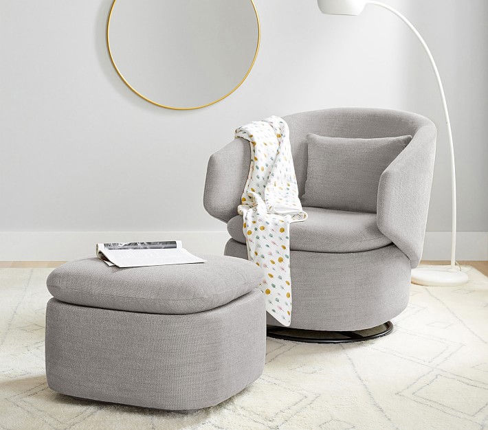 Crescent Glider &amp; Ottoman