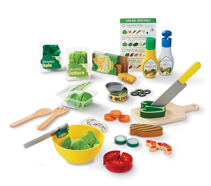 Melissa &amp; Doug Slice &amp; Toss Salad Set