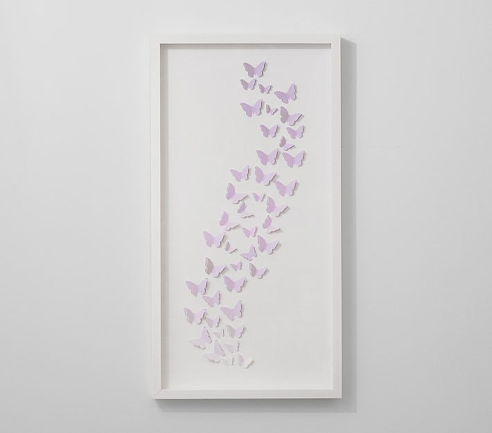 Butterfly Shadowbox Art