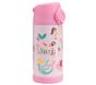 Mackenzie Pink Mermaid Friends Glow-in-the-Dark Water Bottles