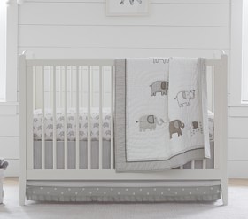 Elephant crib bedding best sale