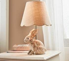 Pottery Barn shops Kids Jenni Kayne Nursery Easter Spring Bunny Rabbit Hare Lamp