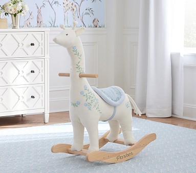 AERIN Giraffe Plush Nursery Rocker Pottery Barn Kids