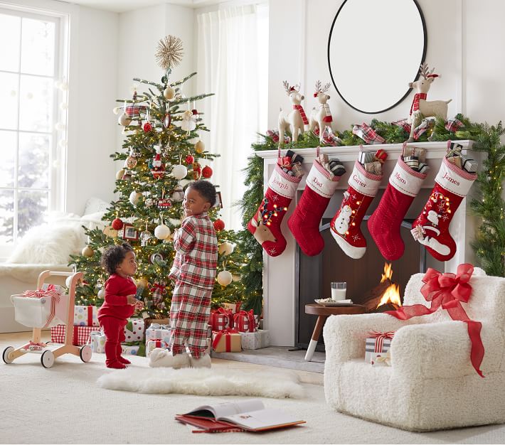 Fashion baby christmas stocking