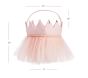 Blush Tulle Crown Treat Bag