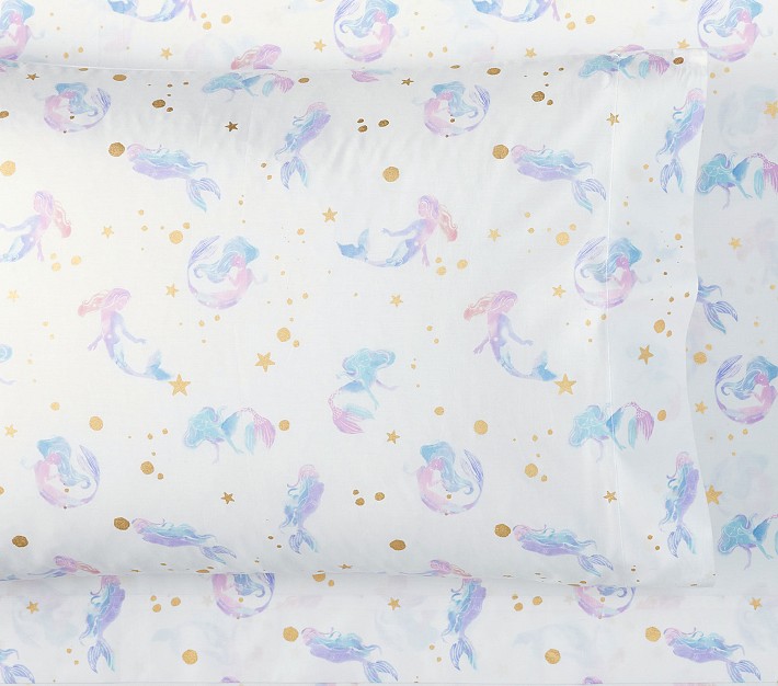 Mermaid Metallic Sheet Set