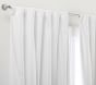 Quincy Cotton Canvas Noise Reducing Blackout Curtain