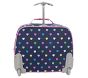 Mackenzie Navy Pink Multi Hearts Carry All Travel Bag