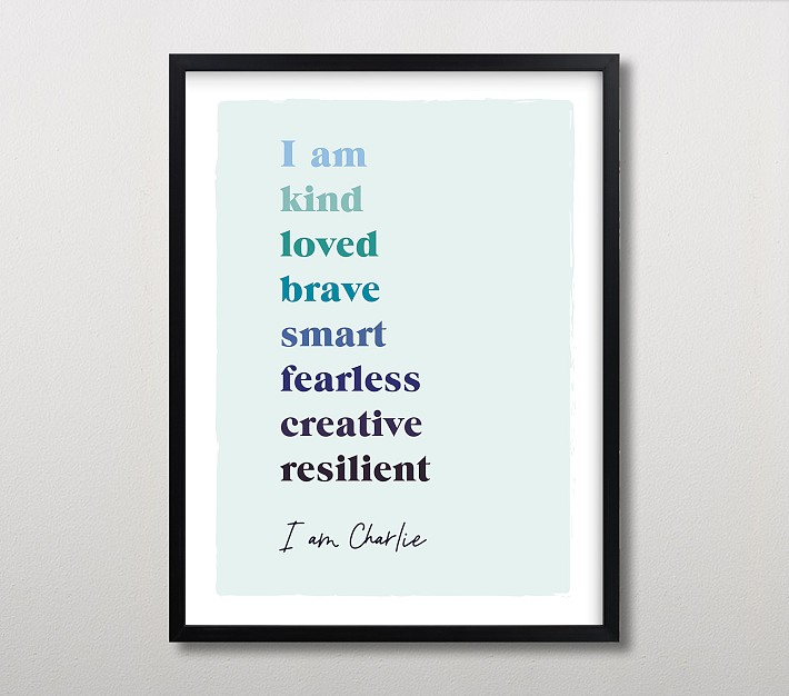 Minted&#174; Positive Affirmations Wall Art by Nazia Hyder