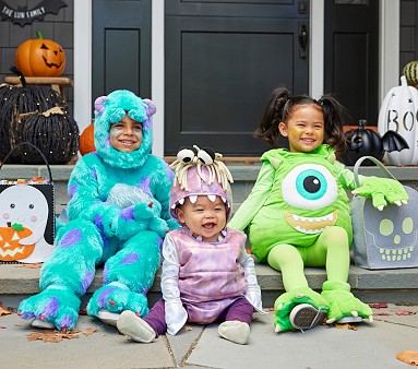 Monsters inc family costumes discount