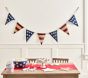 Americana Pennant Garland