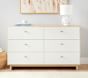 Cora 6-Drawer Dresser (56w x 20d&quot;)