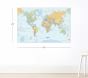 Classic World Dry Erase Map