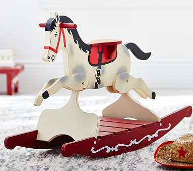 Horse Wooden Rocker Pottery Barn Kids