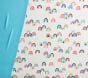 Rainbow Organic Crib Fitted Sheet