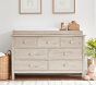 Kendall Extra-Wide Dresser &amp; Topper Set (55&quot;)