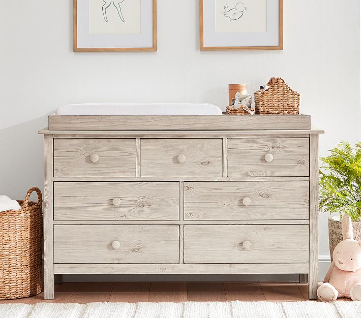 Nursery dresser and topper on sale