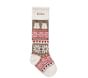 Snowman Classic Fair Isle Christmas Stocking