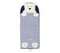 Navy Bear &amp; Pink Puppy Shaggy Sleeping Bag Bundle